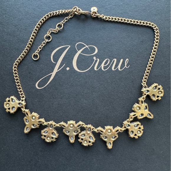 J. Crew Crystal necklace - Picture 2 of 4